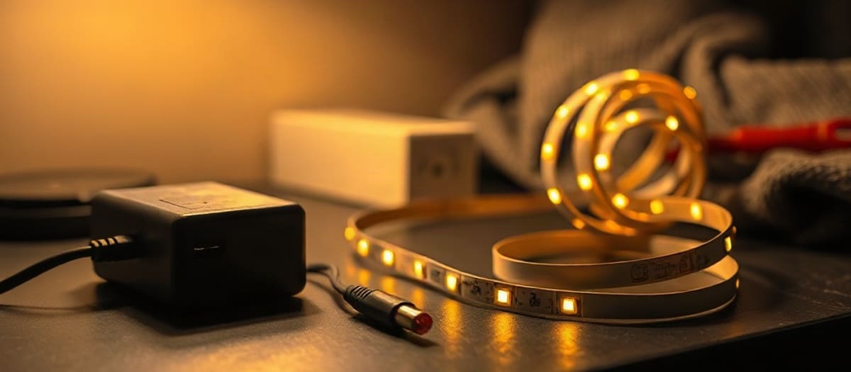 Comment brancher un ruban LED : 12 V, 220 V, interrupteur et sans transformateur