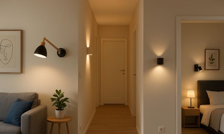 applique led piece de la maison